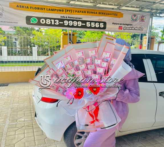 BUKET UANG ASLI - MONEY BOUQUET - PREMIUM SIZE BIG